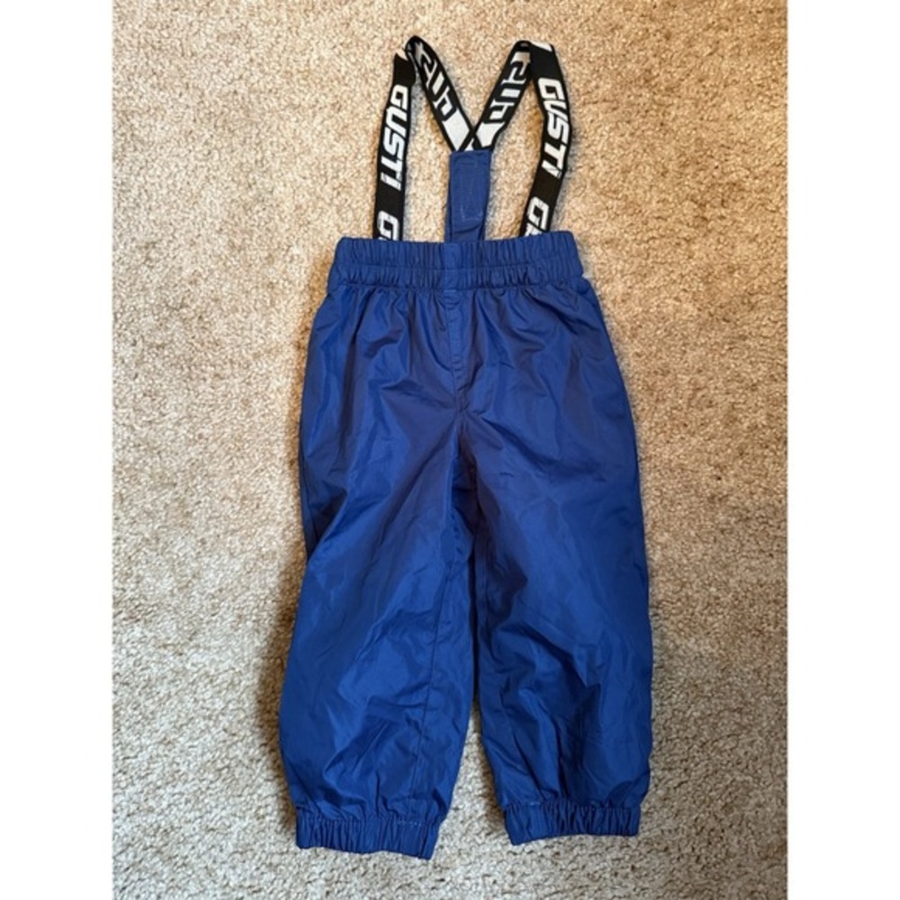 Gusti Toddler Boy Blue 24 Months ‎ Snow Bib Pants